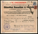 India 1950's Chinubhai Naranbhai & Co. Share Certificate With Revenue Stamp # FA-19 - Industry