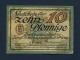 Banconota Germania 10 Zehn Pfennige  31/12/1918 - Zu Identifizieren
