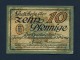 Banconota Germania 10 Zehn Pfennige  31/12/1918 - Da Identificre