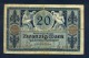 Banconota Germania 20 Mark  1915 BB - Da Identificre
