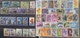 Lot + De 50 Timbres Timbre Oblitere San Marino Saint Marin + LOT 7CP VOYAGE VOIR PHOTOS - Verzamelingen & Reeksen