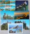 Lot + De 50 Timbres Timbre Oblitere San Marino Saint Marin + LOT 7CP VOYAGE VOIR PHOTOS - Verzamelingen & Reeksen