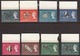 British Solomon Islands 1966-67 Mint No Hinge, Sc# 149a-165a (need 166a) / SG 135b-151b - Islas Salomón (...-1978)