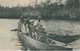 POSTAL DE GUINEA DE UNA FAMILIA NAVEGANDO EN EL RIO KONGÜE (PUBLICACIONES PATRIOTICAS) EXPO IBERO-AMERICANA SEVILLA 1929 - Guinée Equatoriale