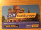 Call East Europe  - Reisebank   - 6&euro;  - Kreml Moscow - Little Printed  -   Used Condition - GSM, Cartes Prepayées & Recharges