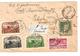 Polska-Pologne Air Mail Registered Cover Lodz 1954 To Brussels Belgium PR3904 - Lettres & Documents