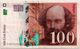 FRANCE 100 FRANCS 1997 VG-F P-158a - 100 F 1997-1998 ''Cézanne''