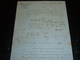 LOT DE 5 CONNAISSEMENTS 1855/56 Sous LA CONDUITE DES BATEAUX ACCELERES DU CANAL DU MIDI à AGEN TRANSPORT D'EAU DE VIE - Otros & Sin Clasificación