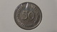 Germany - 1950 - KM 109.1 - 50 Pfennig - Mintmark "G" - Karlsruhe - VF - Look Scans - 50 Pfennig