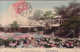 JAPON -  CARTE POSTALE DE TOKYO POUR LA FRANCE - CACHET VIOLET YOKOHAMA EN 1912 - MANUSCRIT "VIA SIBERIE" - Lettres & Documents