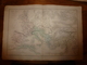 1861 Carte Géographique EMPIRE ROMAIN (Orient,Occident à La Mort De Théodose;Provinces Orientales 4e Siècle De L'Eglise) - Geographical Maps