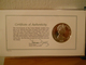 COOK ISLANDS COMMEMORATIV. 5 DOLLARS 1979 SILVER PROOF AND STAMP FIRST DAY COVER - Cookeilanden