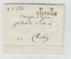 1835 - LETTRE Pour Le PRESIDENT DU SENAT A CHAMBERY En PORT PAYE De THONON (ETAT DE SAVOIE / SARDE) - 1801-1848: Precursors XIX