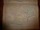 1861 Carte Géographique GAULE Ancienne ; FRANCE Mérovingienne ;par Drioux Et Leroy; Gravure  Jenotte - Geographical Maps