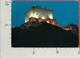 CARTOLINA VG ITALIA - VERRES (AO) - Castello - Notturno - 10 X 15 - ANN. 1980 - Sonstige & Ohne Zuordnung