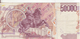 9*-Cartamoneta-Banconota  Italia Repubblica Da L.50.000 Bernini II^ Serie-NB 141999 S-Condizione:SPL-Circolata - 50.000 Lire