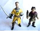 2 FIGURINES LES VISITEURS - Plastoy 1998 - JACQUOUILLE & SIRE GODEFROY DE MONTMIRAIL (3) - Other & Unclassified