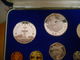 BARBADOS SILVER PROOF SET DOLLARS 1973 - Barbades