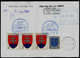 538-SLOVAKIA R-Prepaid Postal Card-with Imprint  NAGANO Olympia Abfahrt Team-departure Of The Team Commemorat Stamp 1998 - Winter 1998: Nagano