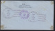 USA 1933 Fancy Cancel - Finch. 4 Strikes In Blueish-violet On Registered Letter From Finch, MT. - Altri & Non Classificati