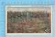 Sugar Cane - Cutting, Shocking And Stocking Sugar Cane - Linnen Postcard Lin -  Vintage Ancienne - 2 Scans - Cultures