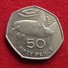 Saint Helena & Ascension 50 Pence 2006 KM# 27 Turtle Santa Helena - Santa Helena