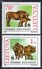 PIA - LITUANIA  - 1996  : Protezione Della Fauna - Bisonti - (Yv  529-32) - Lithuania