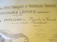 Diplôme Méd. De Bronze/Soc. Artistique De L'AUBE/Exposition De 1909/Section Des Arts Décoratifs/L.MARCHAND//1909  DIP144 - Diploma & School Reports
