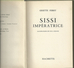 Livre  Sissi Impératrice 1965 - Ideal Bibliotheque