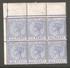 Turks Islands 1885-1895 Queen Victoria Blocks,Sc 48a//53,VF MNH**OG,Offers Welcomed !! - Turks & Caicos