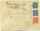 FRANCE ENTIER POSTAL RECOMMANDE AVEC AFFRANCHISSEMENT COMPLEMENTAIRE DEPART ORAN 12-1-07 POUR ALGER - Enveloppes Types Et TSC (avant 1995)