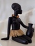 GMUNDNER AUSTRIA AFRICAN LADY NR.2272.AUTHENTIC KERAMIEK.CERAMIEK.GMUNDNER KERAMIK.EXCELLENT CONDITION.AUTHENTIC DETAILS - Gmundner Keramik (AUT)