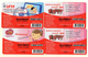 RECHARGES GSM/SIM  THAILANDE  *200  Spiderman  (lot De 4) - Thaïlande