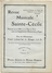 D 191  Revue Musicale Sainte-Cécile Du 15 Juillet 1904 - Sonstige & Ohne Zuordnung