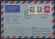 DDR East Germany 3.V.1958 "Lufthansa" Airmail Letter Sent From Karl-Marx-Stadt-Dresden To Beograd (Yugoslavie) - Briefe U. Dokumente