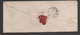 CERES N 4 Sur Lettre, Grille ,  Voir Scan Recto Verso, Cachet Cire Rouge - 1849-1850 Cérès