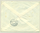Nederlands Indië - 1937 - Mengfrankering 30c Scheepje (4-blok) En 12,5c Kreisler (paar) Op Zakenbrief Naar Zaandam - Nederlands-Indië