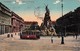 D5539 "TORINO - MONUMENTO AL FREJUS - PIAZZA STATUTO" ANIMATA, TRANWAY. CART SPED 1919 - Fiume Po