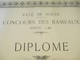 Diplôme / Agriculture/ROUEN/Concours Des Rameaux/Prix D'Honneur Moutons/DUJARDIN/Longchamps/1950   DIP172 - Diploma's En Schoolrapporten