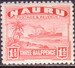 NAURU 1937 SG #28B 1½d MLH Shiny Surfaced, White Paper - Nauru