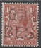 Great Britain 1924. Scott #189 (U) King George V * - Used Stamps