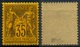 France N° 93a Neuf ** (MNH) Centra.Parfait - Signé Calves  Cote + 1700 Euros LUXE - 1876-1878 Sage (Tipo I)