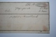 Ancienne Lettre De Change Vierge 1822 époque Restauration 1822 - Wissels