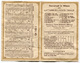 CALENDARIETTO LATTERIA DI LOCATE TRIULZI CASCINA PIETRASANTA MILANO LONDRA CASALPUTERLENGO MELEGNANO ANNO 1916 - Petit Format : 1901-20