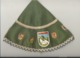 Bonnet Souvenir De La Cascade De Coo En Feutrine Avec Les Blasons Des 9 Provinces Belges - Baseball-Caps