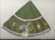 Bonnet Souvenir De La Cascade De Coo En Feutrine Avec Les Blasons Des 9 Provinces Belges - Baseball-Caps