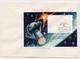 SPACE Stationery Cover Mail Used USSR RUSSIA Rocket Sputnik Baikonur Signature Cosmonaut Leonov - UdSSR