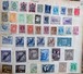 Album De Timbres Poste Fait Main - Timbres Oblitérés Avec Charnière, Voire Collés - 860 Timbres Environ - Tous Pays - Collections (en Albums)