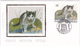 FDC - Série De 4 Timbres Chats Sur Soie/zijde  N° 2521/4 - Chat  - 04/09/1993 - 1991-2000