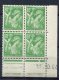 1697 - FRANCE  N°649  80c Vert   Type  Iris  Du 11.10.44       SUPERBE - 1940-1949